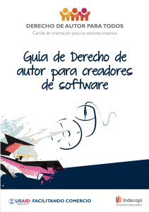 Guía de Derecho de autor para creadores de software